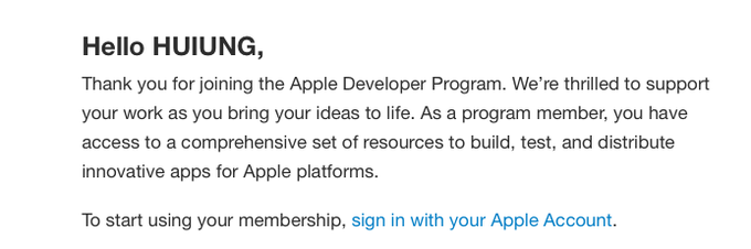 apple developer